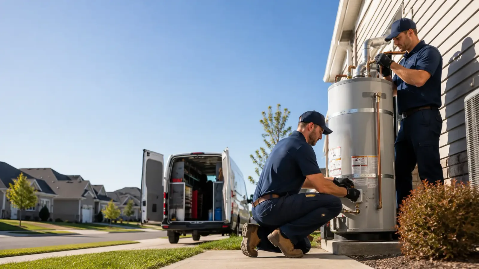 Water Heater Installation in Lakeview, OH